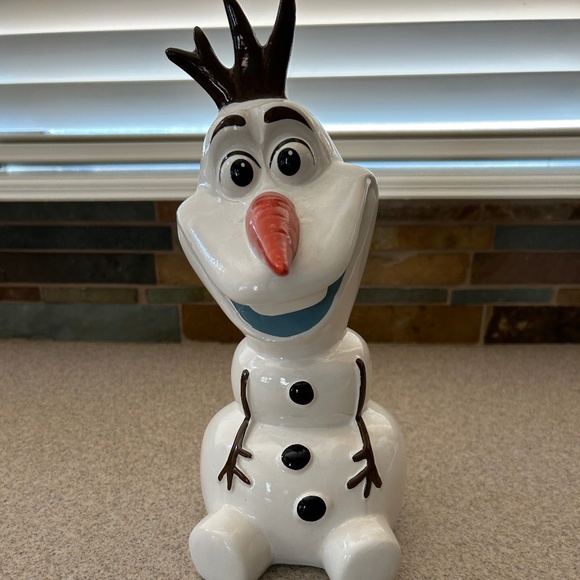 Disney Other - NWOT! Disney's Frozen "Olaf" Snowman Piggy Bank